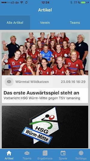 HSG Würm-Mitte Screenshot 0