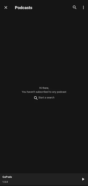 GoPods screenshot 1