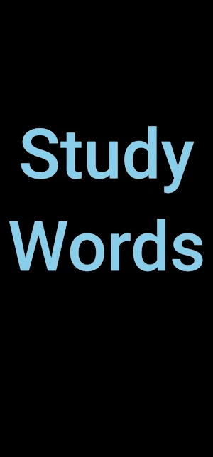 Study Words (unlocked) Screenshot 0