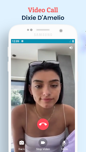 Dixie D'Amelio Calling You Screenshot 3