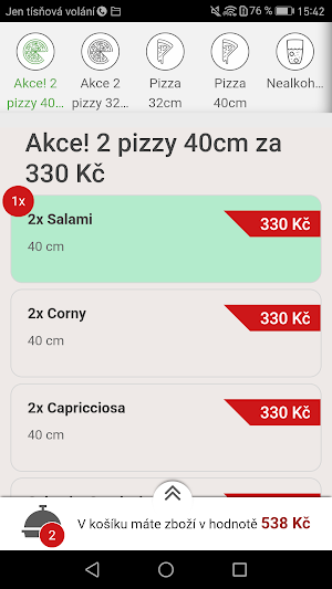 Pizza Benediktus Screenshot 2