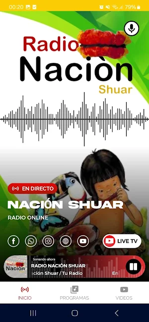 Radio Nación Shuar Screenshot 1