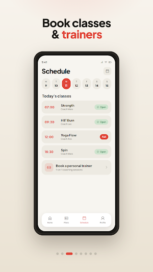 GymSys Screenshot 2