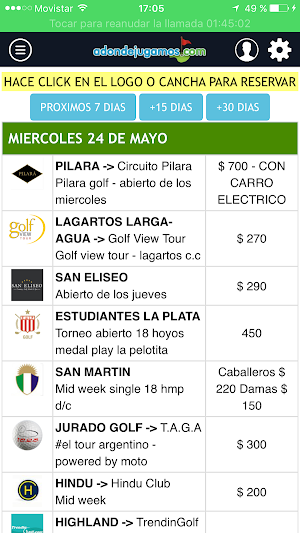 AdondeJugamos Screenshot 2