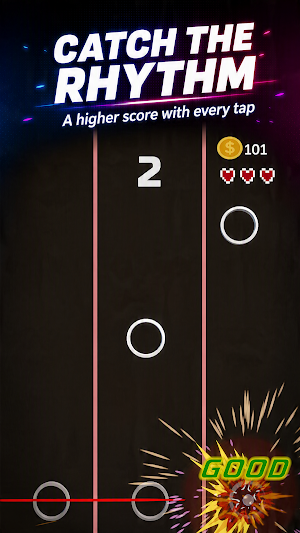 SyncRing: Neon Rhythm Screenshot 2