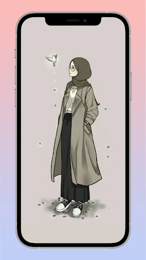 Muslim Cute Wallpaper HD Screenshot 2
