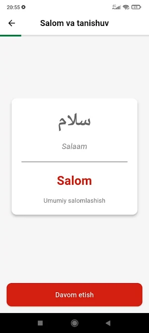 Afg'on tilini o'rganish Screenshot 0