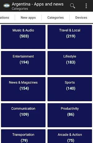 Argentinian apps Screenshot 2
