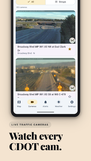 Colorado Roads & CDOT Cameras Screenshot 1