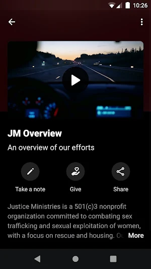 Justice Ministries Screenshot 1