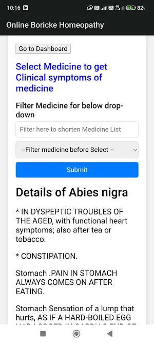Boericke Homeopathy Repertory Screenshot 3