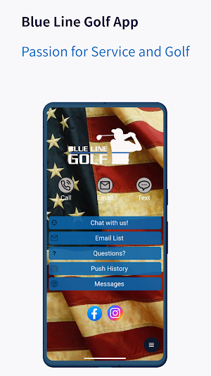 Blue Line Golf USA Screenshot 0