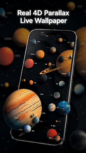 Parallax 4D Live Wallpaper 3D Screenshot 1