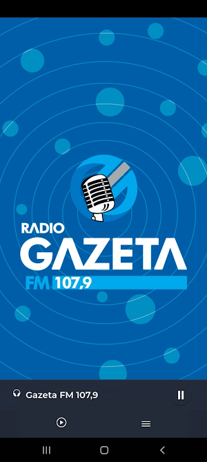 Rádio Gazeta FM 107,9 Screenshot 0