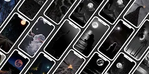 خلفيات سوداء لايف ضلام Screenshot 0