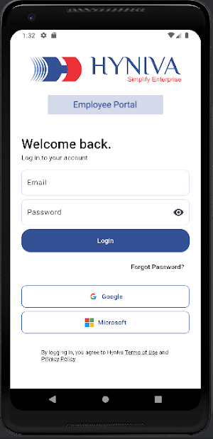 Employee Portal Screenshot 0