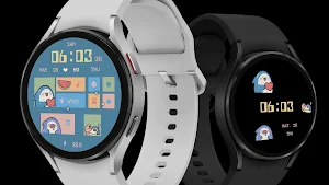 Funny Shark ZKin Watch Face Screenshot 2