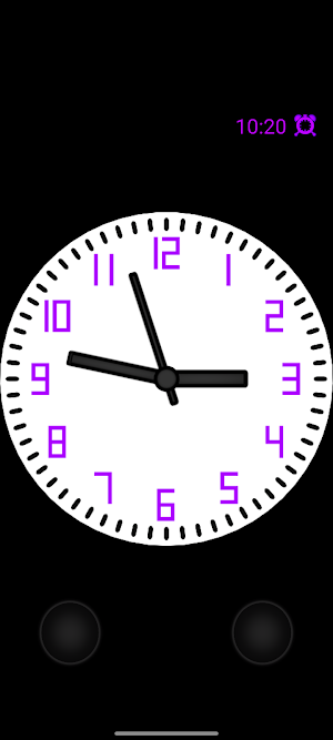 Analog clock vnvi Screenshot 1
