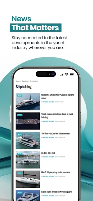 News at Yacht Screenshot 1