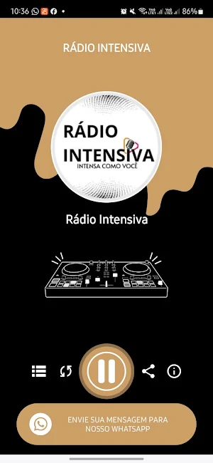 Rádio Intensiva Screenshot 1