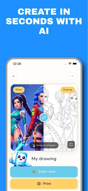 Pikolor - Coloring book maker Screenshot 3