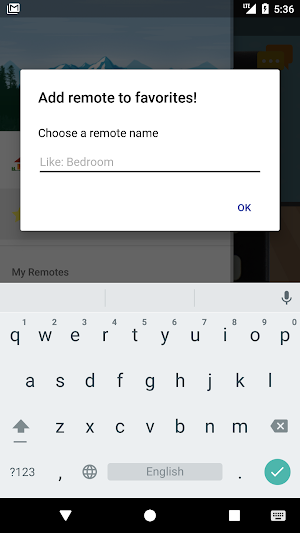 Remote Control For Element TV Screenshot 1