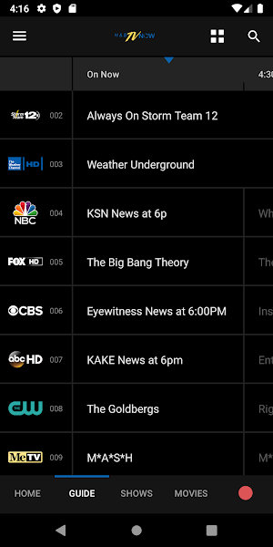 H&B TV Now Screenshot 1