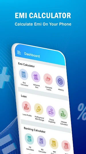 EMI Calculator - Loan Planner Screenshot 1