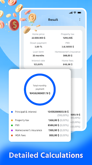 Loan Calculator Financial Tool Screenshot 1