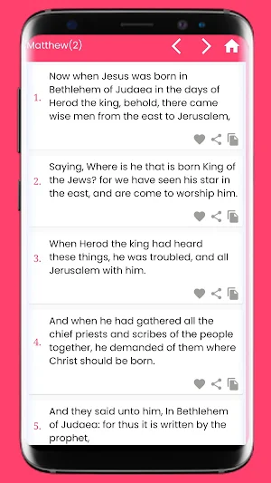 Holy Bible Screenshot 3