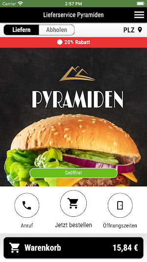 Lieferservice Pyramiden Screenshot 0