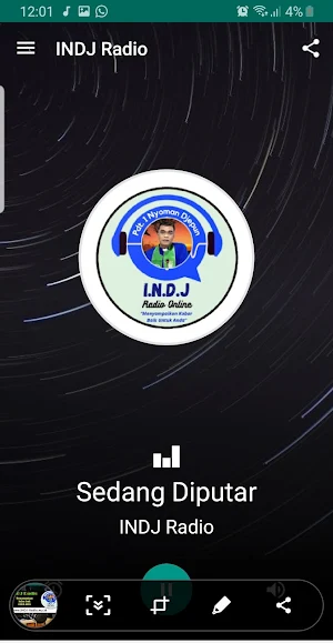 INDJ Radio Screenshot 1