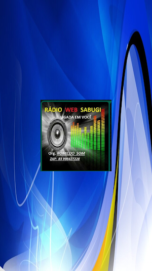 Rádio Web Sabugi. Screenshot 3