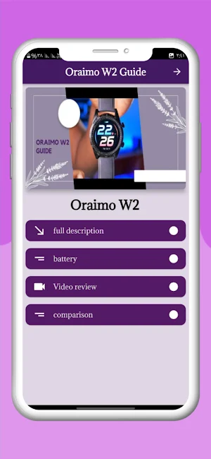 Oraimo W2 Guide Screenshot 0