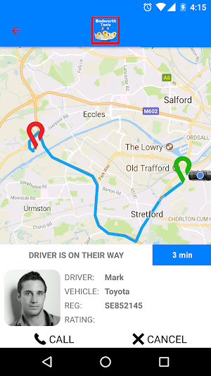 Bedworth A2B Taxis Screenshot 2