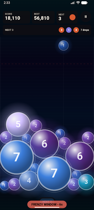 Chain Reaction Merge Screenshot 0