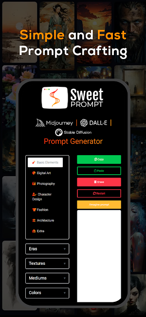 Sweet Prompt Generator AI Screenshot 1