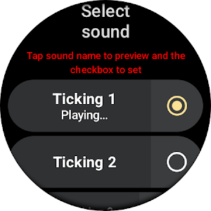 Ticking Sound Wear Screenshot 1