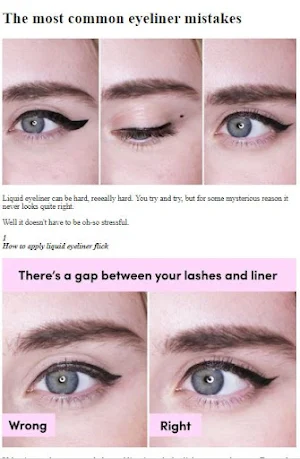 How To Apply Liquid Eyeliner Screenshot 2