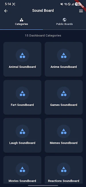 Meme Soundboard: Sound Buttons Screenshot 1