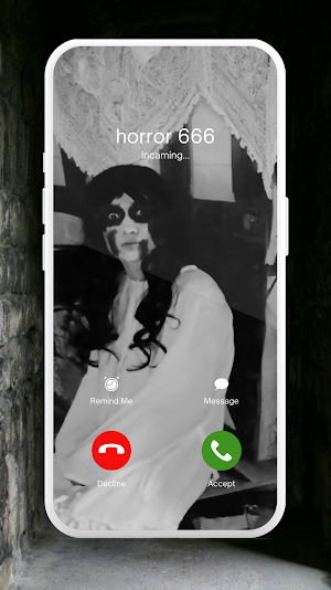 Fake video call horror 666 gam Screenshot 1