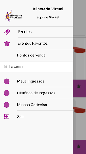 Bilheteria Virtual Screenshot 2