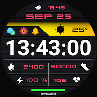 Minerva Digital Watch Face