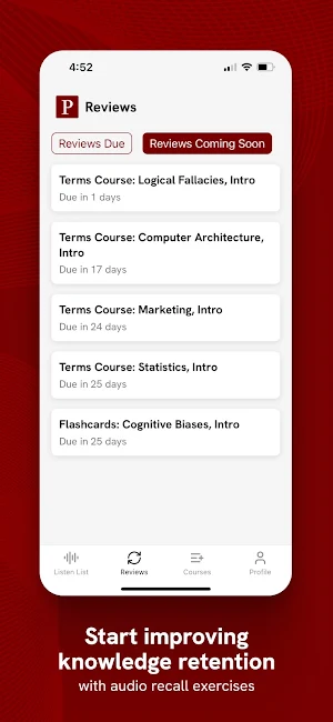 Polym: Audio App for Retention Screenshot 0