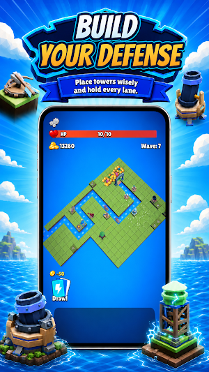 Endless Island TowerDefense-TD Screenshot 0