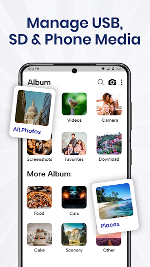 USB Gallery - USB Photo Viewer Screenshot 1