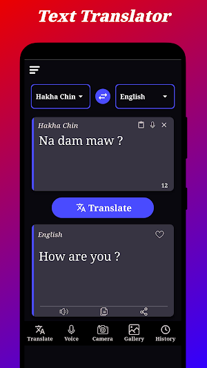 Hakha Chin Translator Screenshot 0