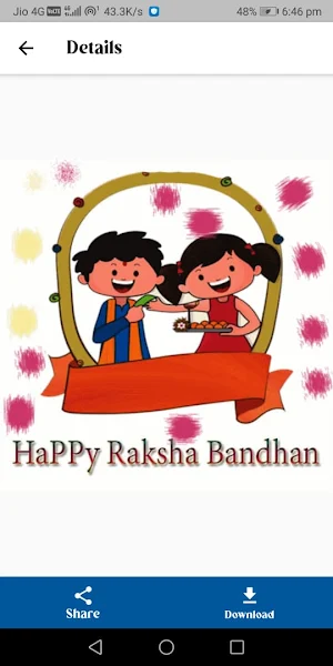 Rakshabandhan Video Status Screenshot 3