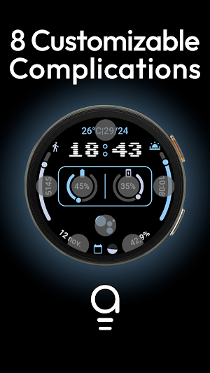 AD Capsule (2) - Watch Face Screenshot 1