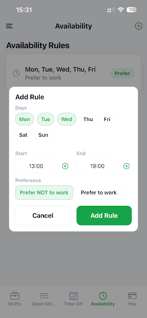MaxDays Screenshot 1